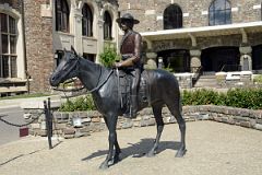 07 Banff Springs Hotel Statue Of An RCMP Riding A Horse.jpg